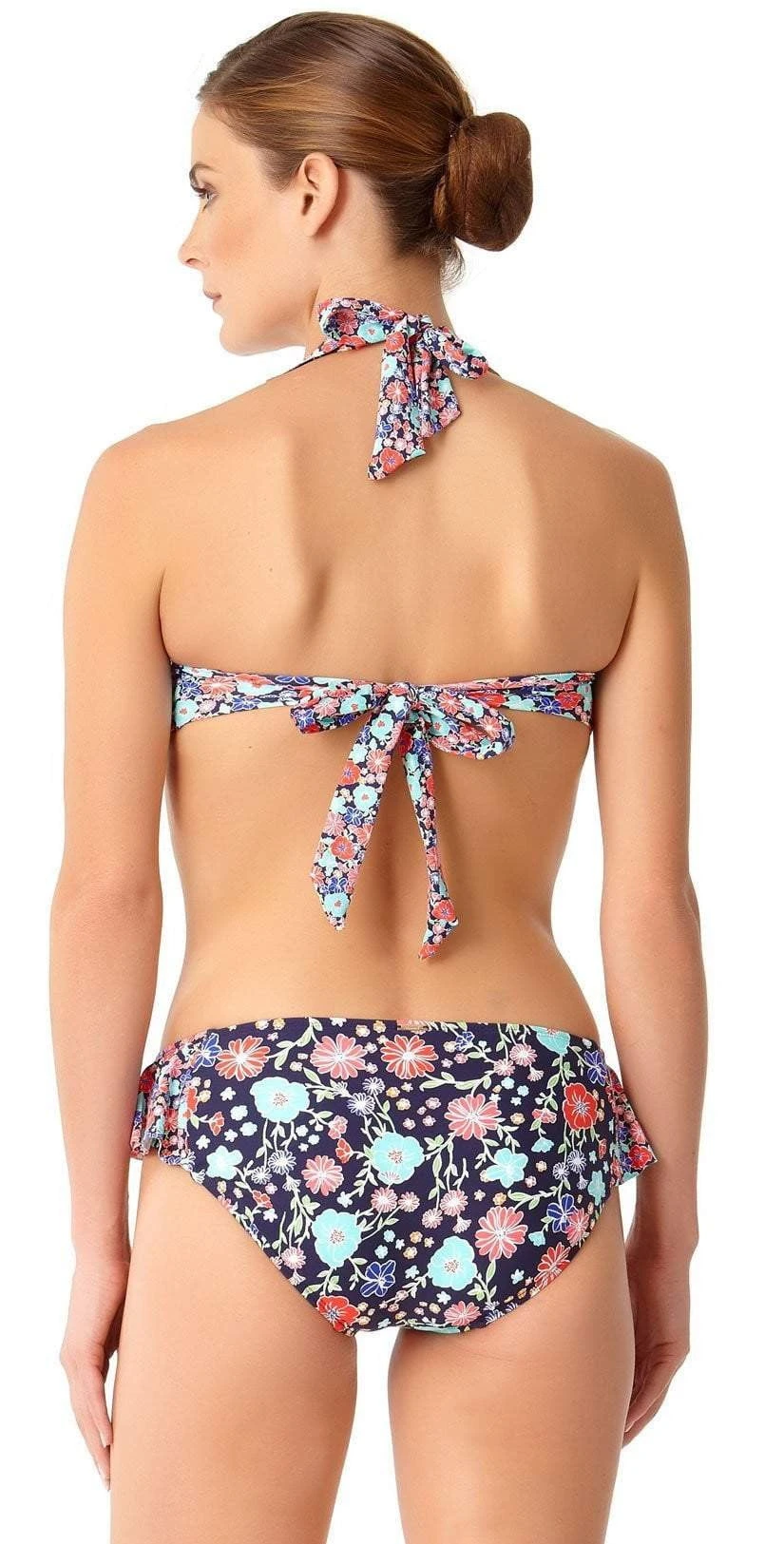 Anne Cole Lazy Daisy Marilyn Flounce Halter Bikini Top 4 Anne Cole Lazy Daisy Marilyn Flounce Halter Bikini Top - Image 2