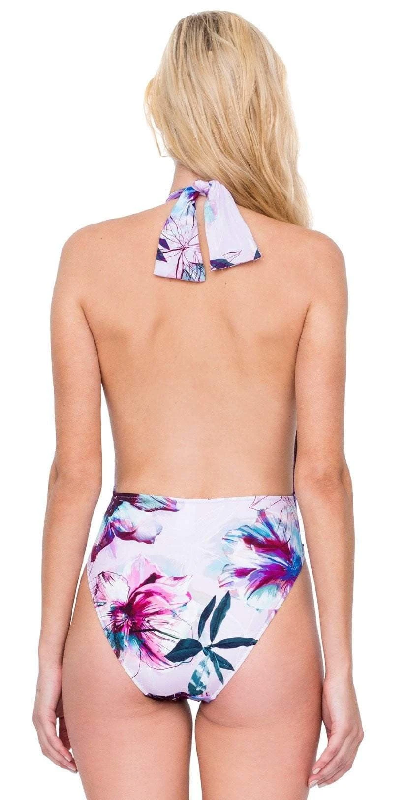 Gottex Primrose Deep Plunge High Neck One Piece Swimsuit 4 Gottex Primrose Deep Plunge High Neck One Piece Swimsuit - Image 2