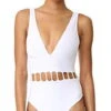 Peixoto The Jade One Piece Swimsuit In White 31702L-S18-WHT -Tial Muse Shop 1piece white