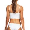 Vitamin A Luciana Full Cut Bikini Bottom In White EcoTex -Tial Muse Shop 202TWETB 712201d6 9b30 4125 8734 9e0f15ae549f