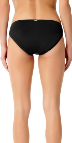 Anne Cole Live In Color Retro Scoop Bikini Bottom 8 Anne Cole Live In Color Retro Scoop Bikini Bottom -Tial Muse Shop 20MB30101 BLK B 1