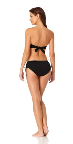 Anne Cole Live In Color Twist Bandeau Bikini Top -Tial Muse Shop 20MT10101 20MB30001 BLK 877