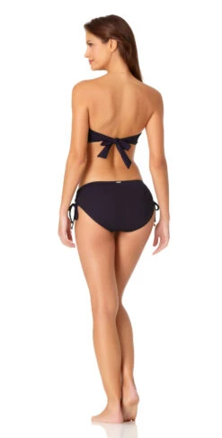 Anne Cole Live In Color Twist Bandeau Bikini Top -Tial Muse Shop 20MT10101 20MB3000 NAVY 635