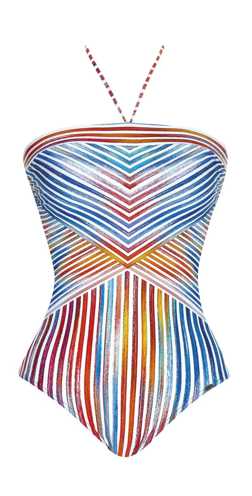 Sunflair Happy Line Bandeau One Piece Swimsuit 4 Sunflair Happy Line Bandeau One Piece Swimsuit - Image 2