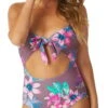 Raisins Puerto Vallarta One Piece Swimsuit -Tial Muse Shop 22A711488 GREY STRAPS