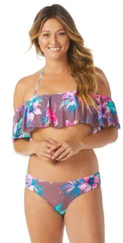 Raisins Tahiti Bloom Top In Moonstone