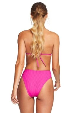 Vitamin A EcoRib Cosmo Halter Bikini Top -Tial Muse Shop 252TERMGB