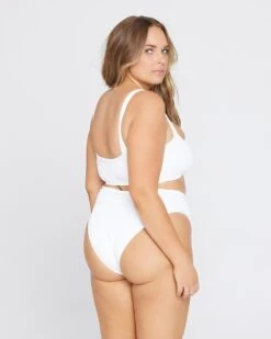 Ribbed Frenchi Bikini Bottom -Tial Muse Shop 5795723 LEELEE FRENCHI WHT A 1 Copy