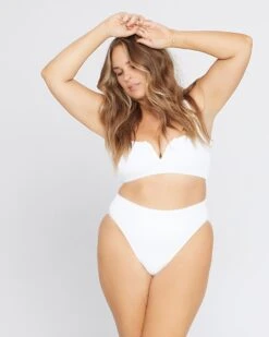 Ribbed Frenchi Bikini Bottom -Tial Muse Shop 5795725 LEELEE FRENCHI WHT A 4 Copy