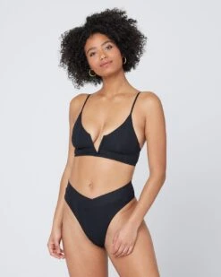 Pointelle Rib Siren Bikini Top -Tial Muse Shop 5900293 PTSNT21 BLK PTCUB21 BLK DETAIL 1 ffebcefa 8242 4483 97c7 cc5d61569658