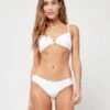 Ribbed Helena Bikini Top -Tial Muse Shop 6415021 RHHET22 RHSNC22 WHT S 1