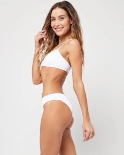 Ribbed Helena Bikini Top -Tial Muse Shop 6415023 RHHET22 RHSNC22 WHT S 3