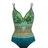 Sunflair Green Garden One Piece -Tial Muse Shop 72043
