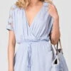 Pia Rossini Aubree Short Dress In Light Blue -Tial Muse Shop 77267 PR 3