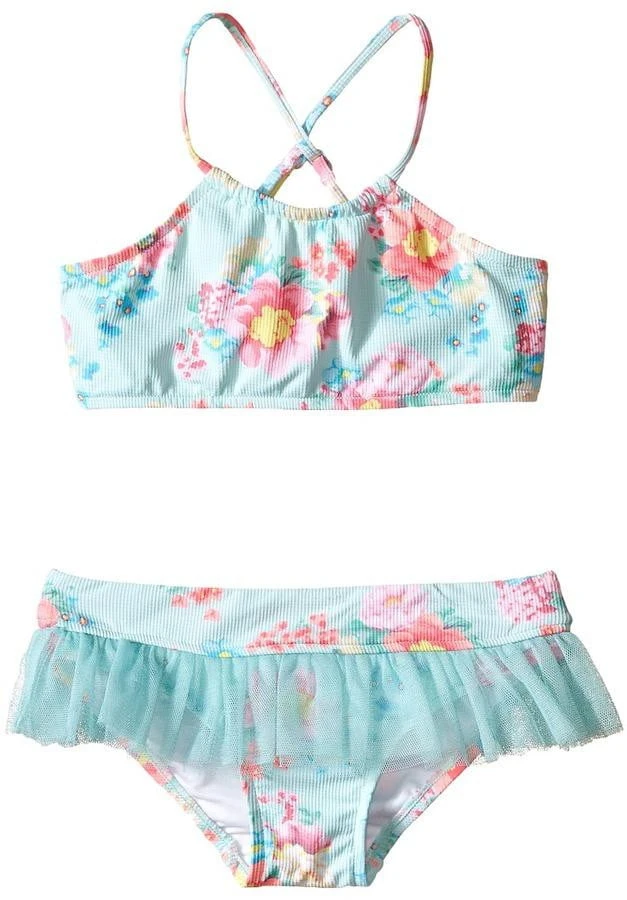 Seafolly Spring Bloom Little Girl's Tankini 26111T 4 Seafolly Spring Bloom Little Girl's Tankini 26111T - Image 2