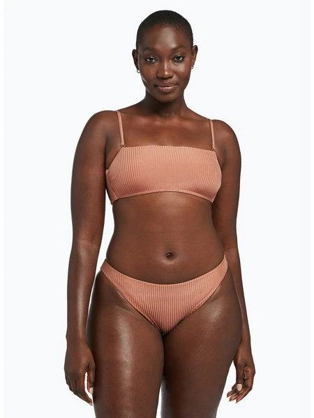 Vitamin A Mila Bandeau Bikini Top In Pink Sands 6 Vitamin A Mila Bandeau Bikini Top In Pink Sands - Image 4