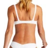 Vitamin A EcoLux Samba Ruched Back Bottom In White 1 Vitamin A EcoLux Samba Ruched Back Bottom In White -Tial Muse Shop 918T ECW 45B ECW BACK 040 B1