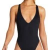 Vitamin A EcoLux Alana Full Coverage One Piece Swimsuit In Black