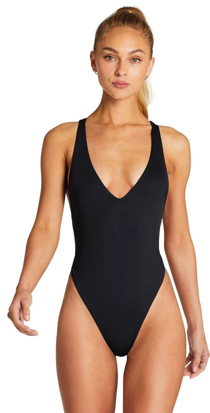 Vitamin A EcoLux Alana Full Coverage One Piece Swimsuit In Black 3 Vitamin A EcoLux Alana Full Coverage One Piece Swimsuit In Black