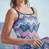 Anita Care Chevron Tie Dye Mastectomy One Piece 6232-009 1 Anita Care Chevron Tie Dye Mastectomy One Piece 6232-009 -Tial Muse Shop Anita Care Chevron Tie Dye One Piece