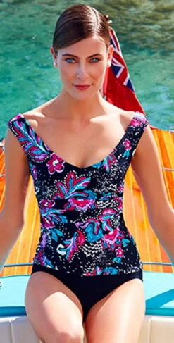 Anne Cole That's A Wrap Wild Flower Fold Over Bikini Bottom -Tial Muse Shop Anne Cole off the shoulder tankini 19 178 9f200729 41b3 4784 b283 06b29fb8cea7