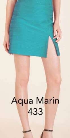 Gottex Mikado Architecture Skirt M01-454 -Tial Muse Shop Aqua Mikado Skirt e7b3a759 d052 455a a5ef 62b48755ce90