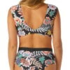 Raisins Indo Bloom High Waist Bikini Bottom -Tial Muse Shop Back view A711722 A711714 BLK BACK
