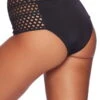 Beach Bunny Hayden High Waist Bottom In Black -Tial Muse Shop Beach Bunny Hayden Black
