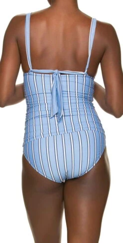 Draper James For Helen Jon Classic Hipster Bikini Bottom In Bold Stripe