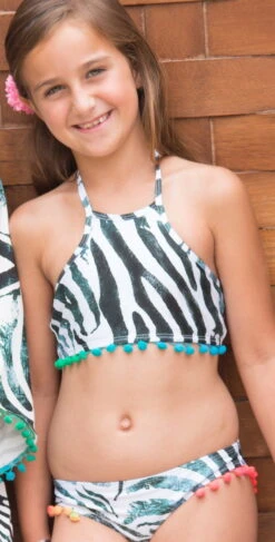 PilyQ Kids Tanzania Gypsy Bikini TAN-802H