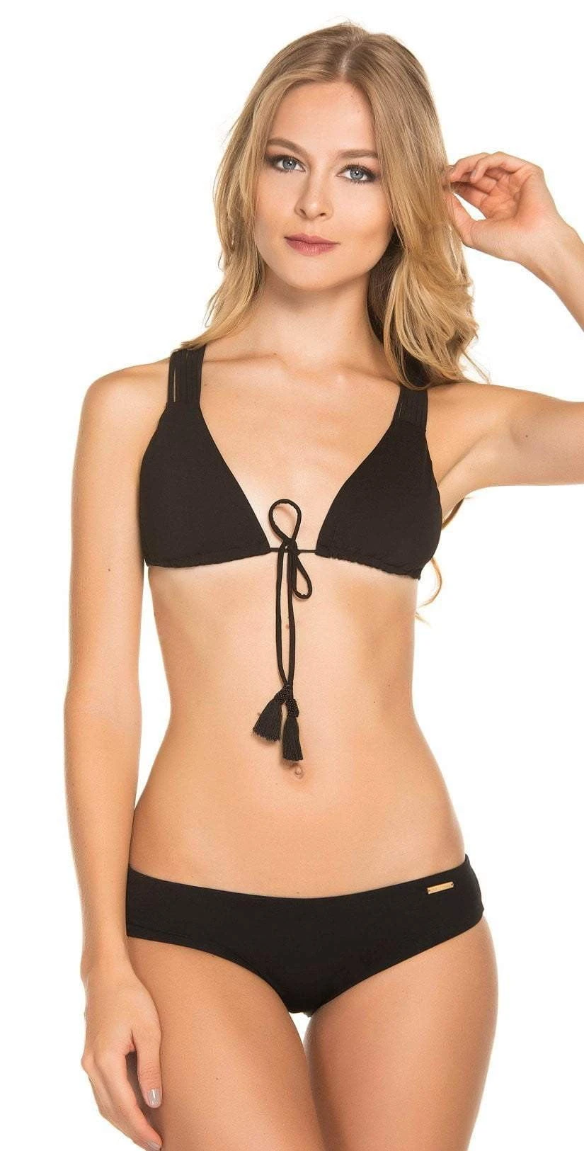 Dulzamara Pacific Bikini Set In Black 3 Dulzamara Pacific Bikini Set In Black