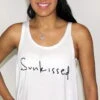 Ete Apparel Sunkissed White Tank Top 1-10-WHT-SK-17-P -Tial Muse Shop Ete Apparel sunkissed tank top
