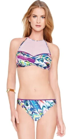 Gottex Les Plumes High Neck Bikini Set 16LP-952R-080