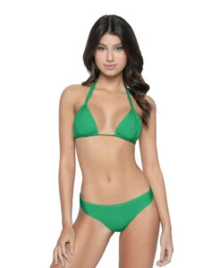 PQ Swim Isla Triangle Top In Ireland Green