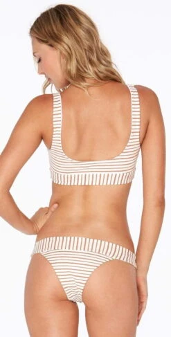 L Space Gold Horizon Veronica Bitsy Bottom GHVEB18-WHT