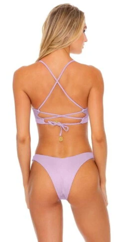 Luli Fama Orillas Del Mar High Leg Bottom In Unicorn