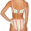 Luli Fama Playtime High Leg Banded Waist Bikini Bottom -Tial Muse Shop L634 N87 N56 517 bz