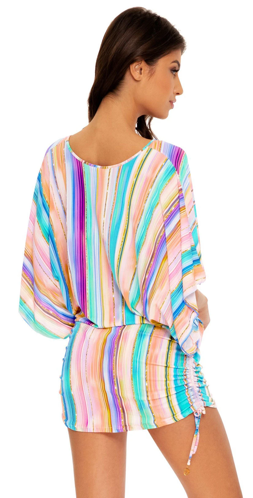 Luli Fama Heat Waves Cabana V-Neck Dress 4 Luli Fama Heat Waves Cabana V-Neck Dress - Image 2