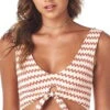 Montce Kim Top In Chevron