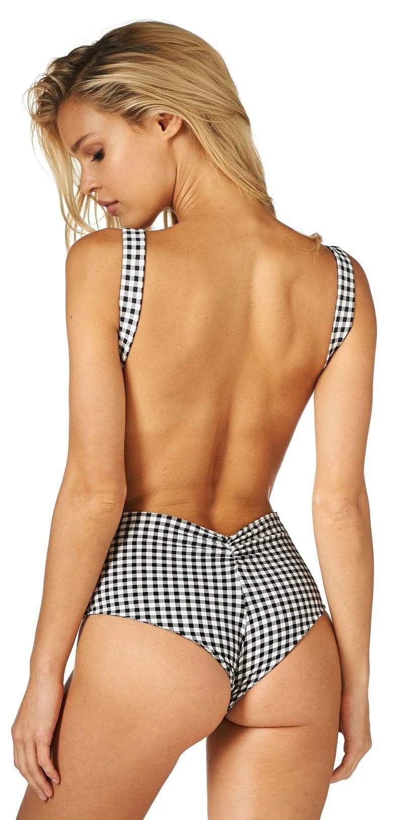 Montce Bea One Piece Swimsuit In Gingham 4 Montce Bea One Piece Swimsuit In Gingham - Image 2