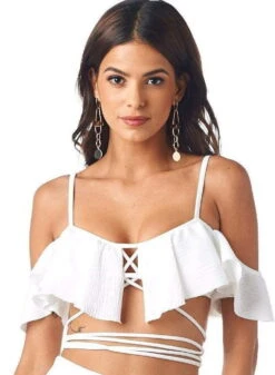 Montce Blanc La Caletta Top In White