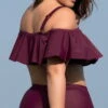 Raisins Curve St. Vincent Bottom In Maroon Y840057-MAR 1 Raisins Curve St. Vincent Bottom In Maroon Y840057-MAR -Tial Muse Shop Raisins Curve Sayulita Solids Mar 2