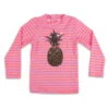 Shade Critters Girls Magic Sequin Pineapple Rash-Guard Top 1 Shade Critters Girls Magic Sequin Pineapple Rash-Guard Top -Tial Muse Shop Shade Critters SG03A PIN 1