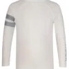 Snapperrock Boy's Arm Band Long Sleeve Rashguard Top In White B20052L -Tial Muse Shop Snapperrock Boy 27s White LS rashguard B20052L