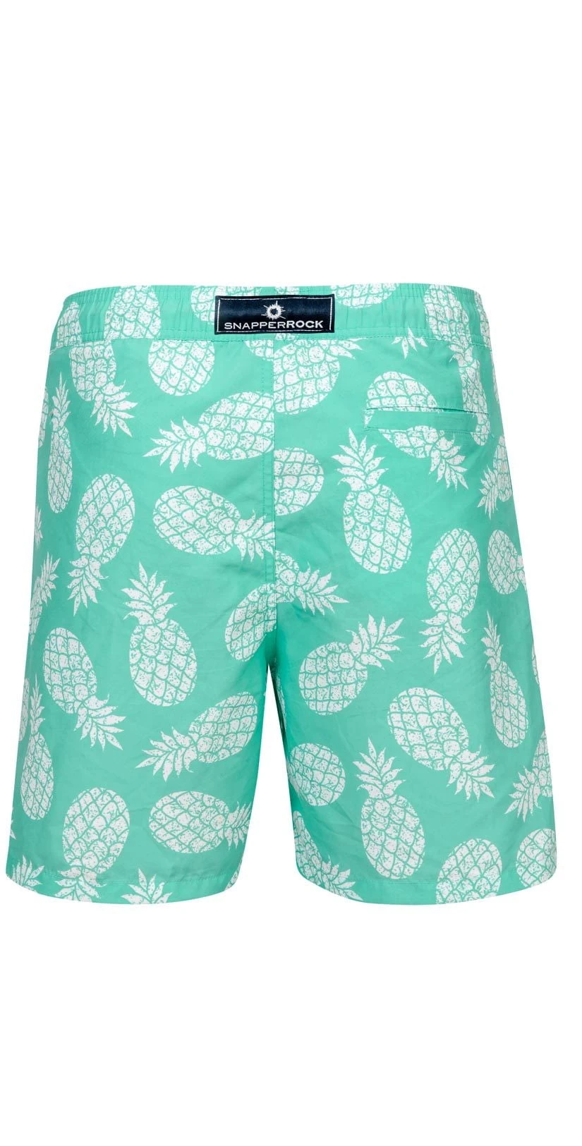Snapperrock Boy's Mint Pineapple Board Short B90034P 4 Snapperrock Boy's Mint Pineapple Board Short B90034P - Image 2