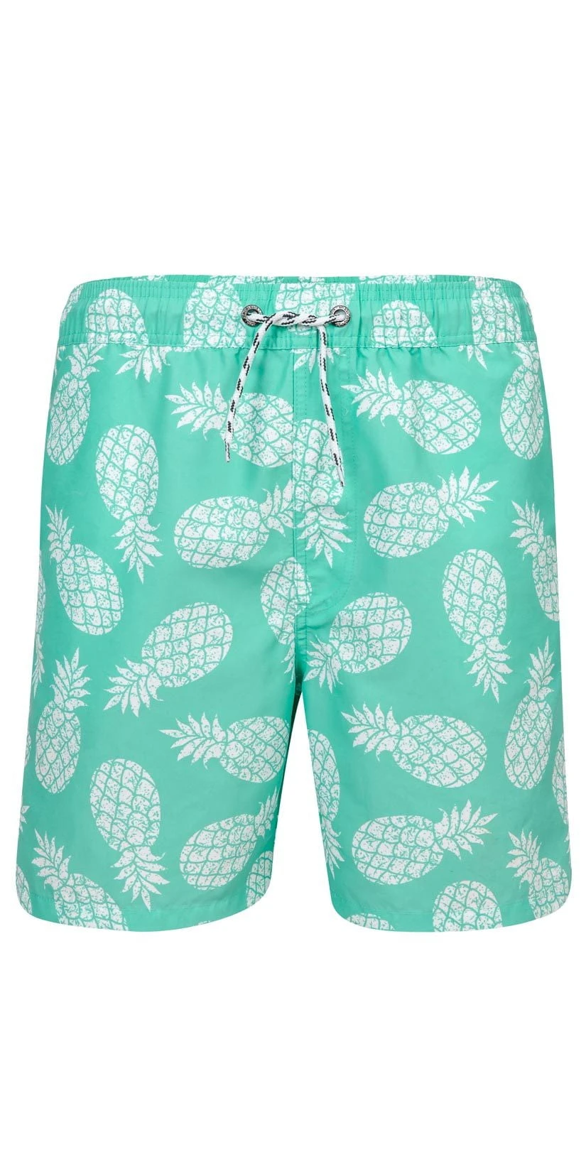Snapperrock Boy's Mint Pineapple Board Short B90034P 3 Snapperrock Boy's Mint Pineapple Board Short B90034P