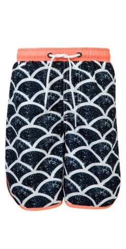 Snapperrock Boys St Barths Board Short In Navy B90043C