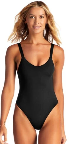 Vitamin A EcoLux Leah One Piece Swimsuit In Black