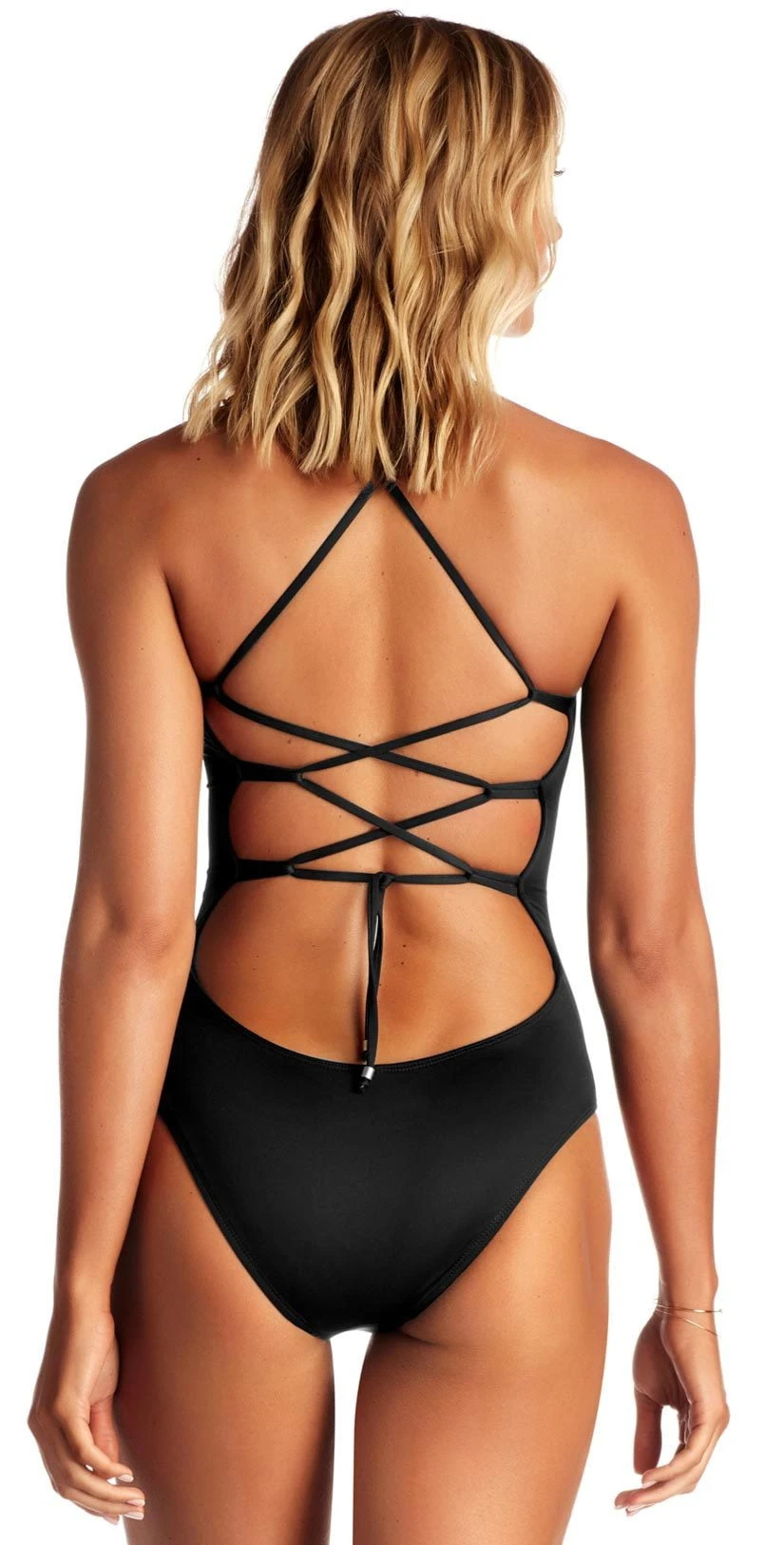 Vitamin A EcoLux Alexa High Neck One Piece In Black 82M ECB 4 Vitamin A EcoLux Alexa High Neck One Piece In Black 82M ECB - Image 2