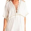 Vitamin A Isabell Windswept Short Gauze Caftan In White 7CS WEG -Tial Muse Shop Vitamin A Windswept Isabell Short Caftan 7CSWEG 1d71caa5 5b41 4b51 952e 5469c2eec60b